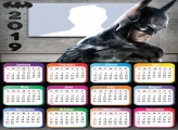 Batman Black Calendar 2019