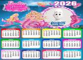 Calendar 2026 Barbie The Pearl Princess