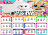 Calendar 2026 LOL Surprise Printable Photo