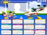 Mickey Summer Disney Calendar 2019