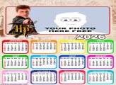 Calendar 2026 Harry Potter Frame to Picture
