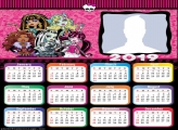 Monster High Calendar 2019