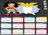 Wonder Woman Cute Calendar 2020