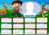 Calendar 2018 Paw Patrol