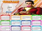 Calendar 2026 Shazam Custom Photo Collage