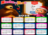 Calendar 2026 Christmas Masha and Bear