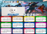 Calendar 2026 Free Fire Photo Frames Online