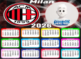 Calendar 2026 Milan Printable Photo