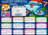 Calendar 2026 Merry Christmas Pinkfong Baby Shark