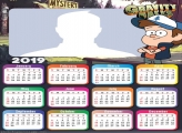 Dipper Gravity Falls Calendar 2019