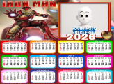 Calendar 2026 Iron Man Picture Frame Free