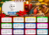 Calendar 2026 Merry Cristmas Holy Family