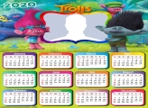 Trolls Calendar 2020 Photo Collage