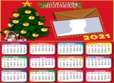 Calendar 2021 Christmas Card