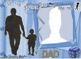 Big Boy Father's Day Photo Collage