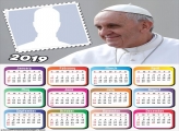 Pope Francis Calendar 2019