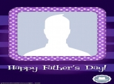 Purple Happy Fathers