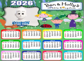 Calendar 2026 Ben e Holly Little Kingdon