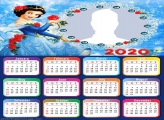 Princess Snow White Calendar 2020