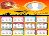 Lion King Calendar 2020 Photo Frame