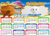 Calendar 2026 Dr Seuss Lorax Collage Maker