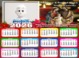 Calendar 2026 Merry Christmas Holy Family