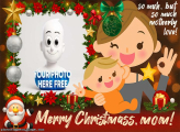 Merry Christmas Mom photo frames online