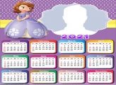 Princess Sofia Calendar 2021