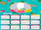 Flamingo Calendar 2019