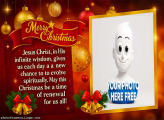 Christmas be a time o renewal photo collage framed