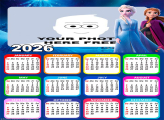 Calendar 2026 Frozen