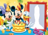 Mickey Birthday Party Photo Collage