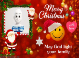 Merry Cristmas Smille Family creative photo