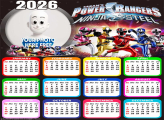 Calendar 2026 Power Rangers Ninja Steel Free