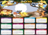 Calendar 2018 Mickey Safari