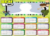 Picture Collage Ben 10 Calendar 2020