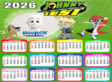 Calendar 2026 Johnny Test Photo Montage Online