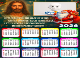 Calendar 2026 The Gaze of Jesus Christ Upon Us