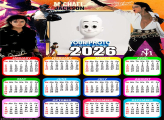 Calendar 2026 Michael Jackson Photo Montage Online