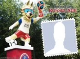 Statue Mascot Russian Cup 2018