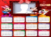 Calendar 2018 Mickey e Minnie